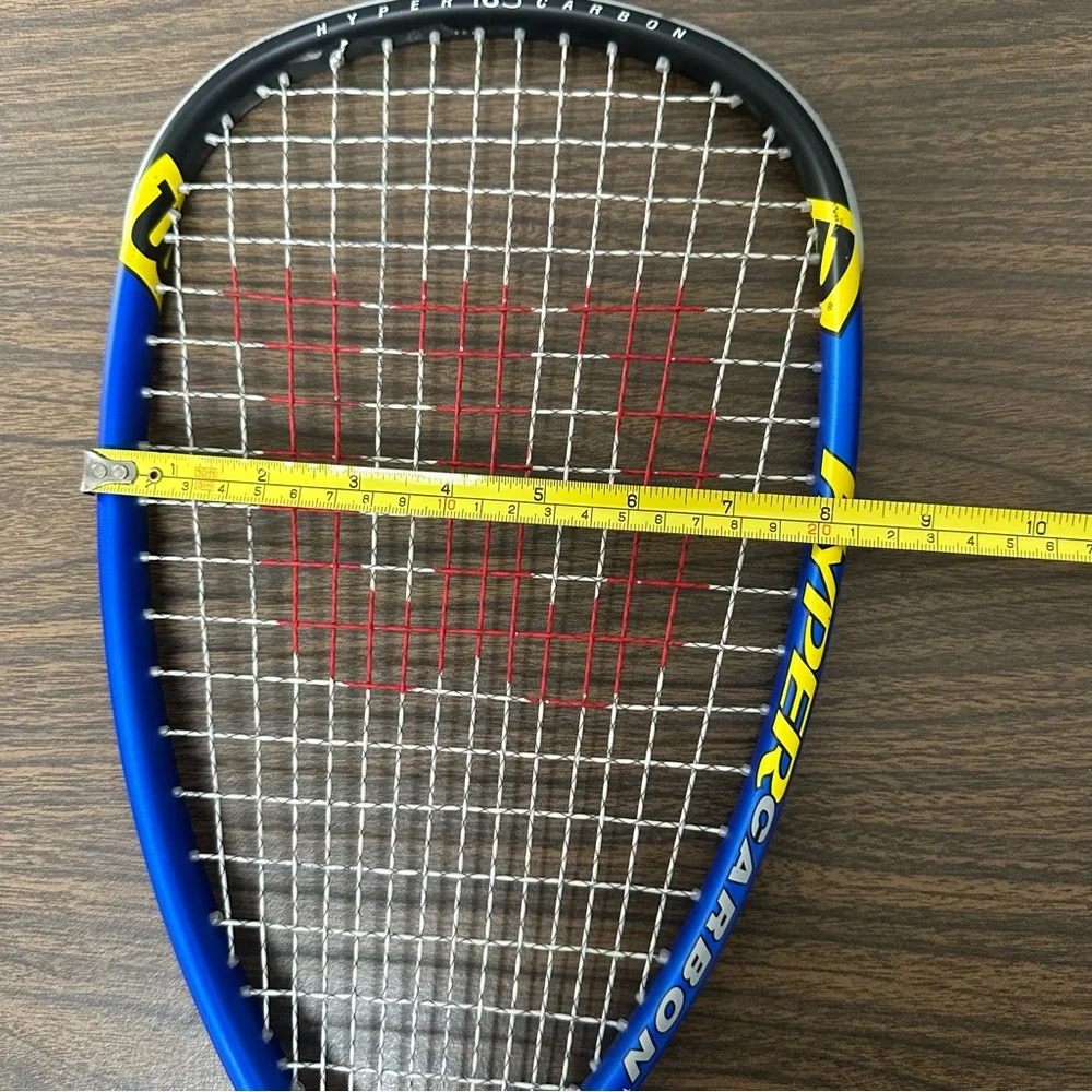 Wilson Hyper Pro Staff 165 Carbon Double Braid Squash Racquet w. case - Picture 16 of 16